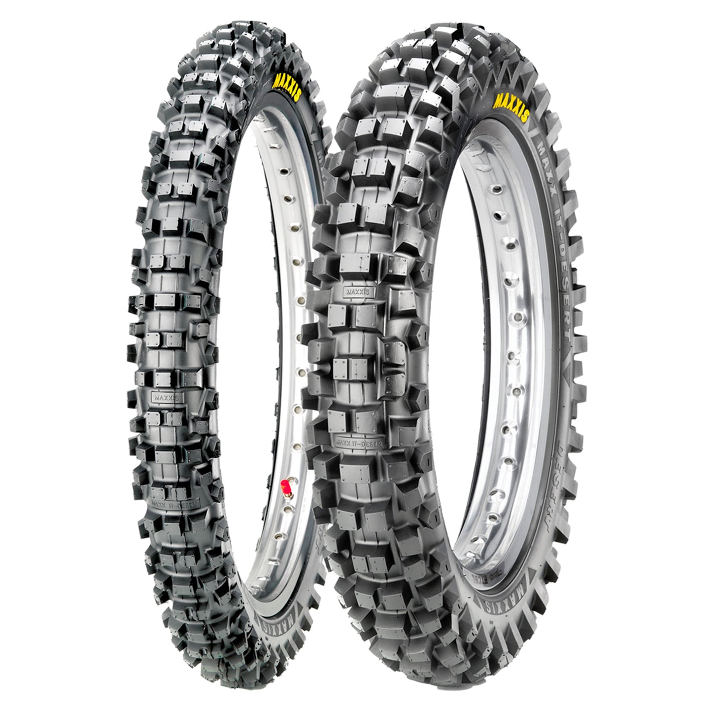 MAXXIS MAXXCROSS DESERT IT 120/100-18 REAR 80/100-21 FRONT HARD EXTREME TYRE SET