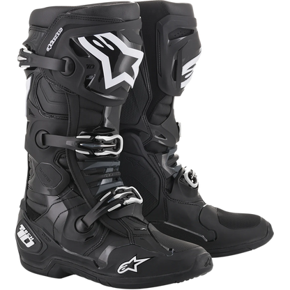 ALPINESTARS 2025 TECH 10 BLACK BOOTS