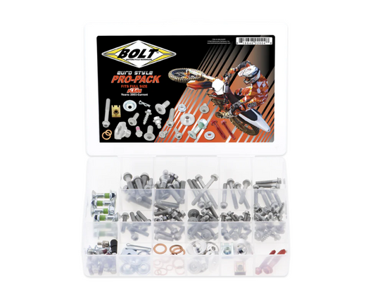 BOLT HARDWARE KTM/HUSABERG 03-25 PRO PACK HARDWARE KIT