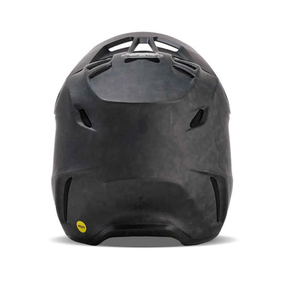 FOX 2025 V3 RS CARBON SOLID MATTE BLACK HELMET