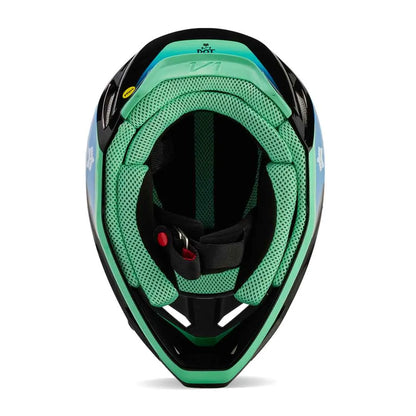 FOX 2024 V1 BALLAST BLACK/BLUE KIDS HELMET