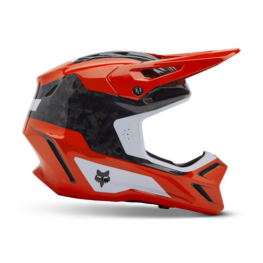 FOX 2025 V3 RS INFINITE FLURO RED HELMET