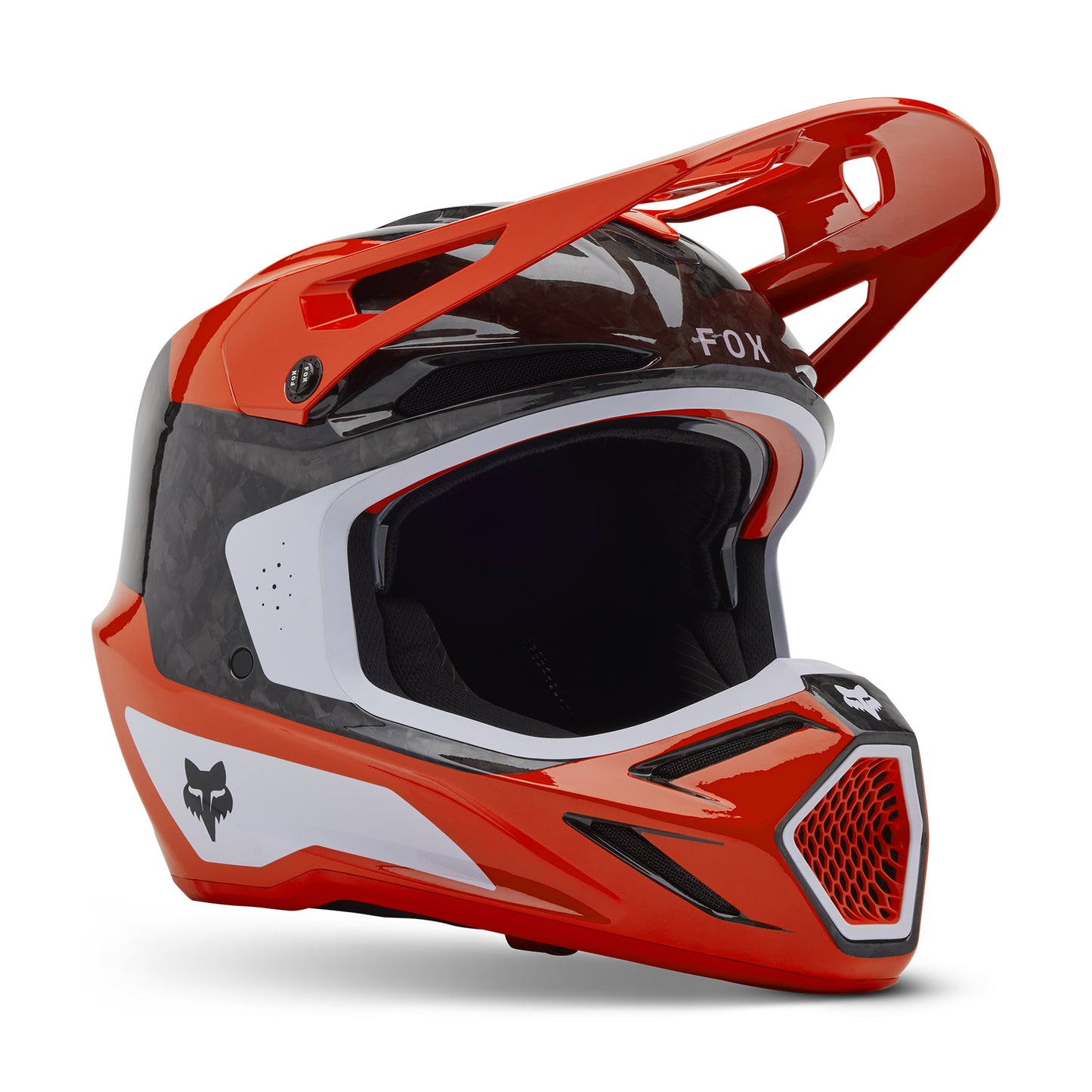 FOX 2025 V3 RS INFINITE FLURO RED HELMET