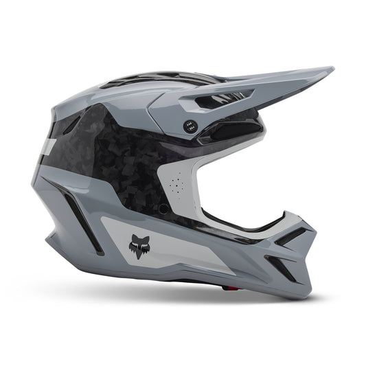 FOX 2025 V3 RS INFINITE CLOUD GREY HELMET