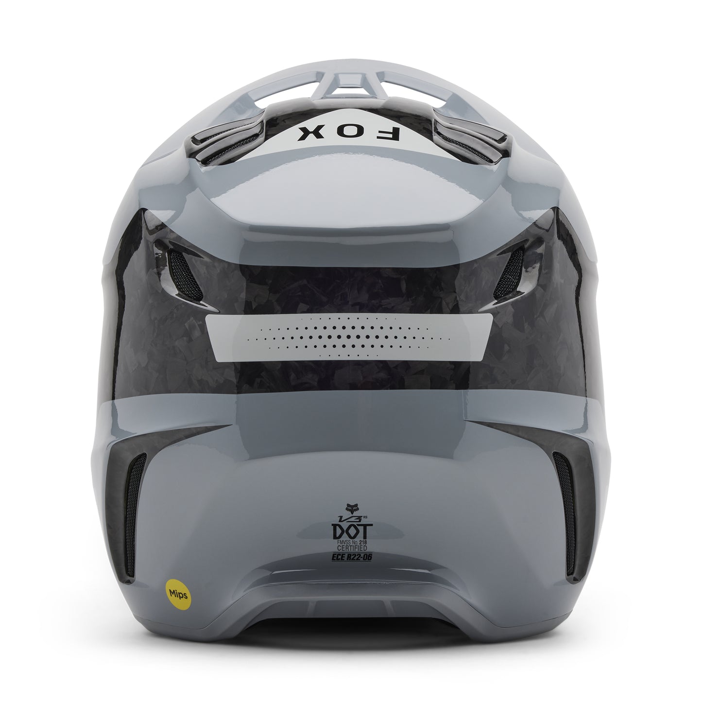 FOX 2025 V3 RS INFINITE CLOUD GREY HELMET