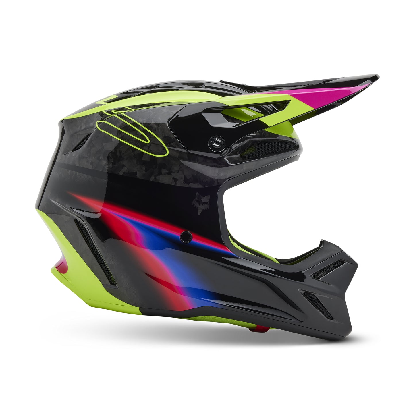 FOX 2025 V3 RS ENERGY BLACK HELMET