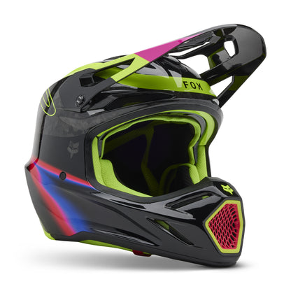 FOX 2025 V3 RS ENERGY BLACK HELMET