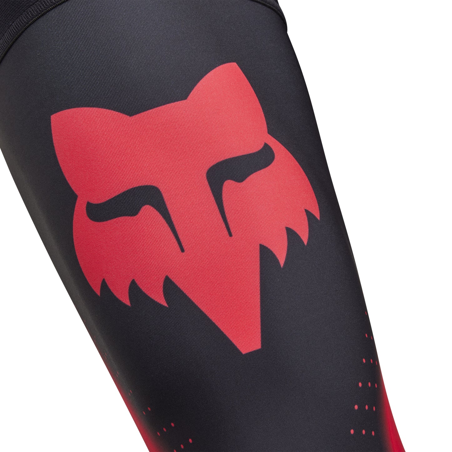 FOX 2025 FLEXAIR FLURO RED KNEE BRACE SOCKS