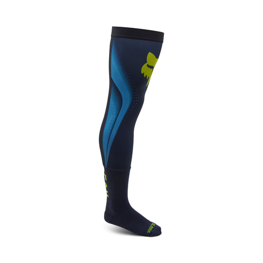 FOX 2025 FLEXAIR FLURO YELLOW KNEE BRACE SOCKS