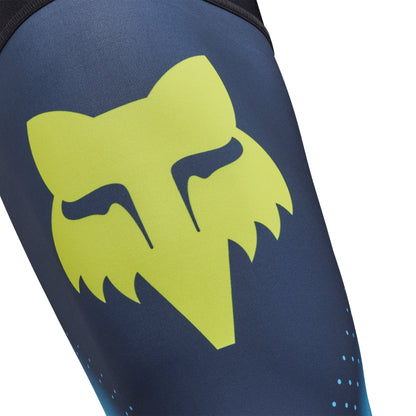 FOX 2025 FLEXAIR FLURO YELLOW KNEE BRACE SOCKS