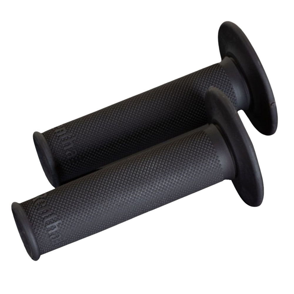 RENTHAL FULL DIAMOND CHARCOAL SLIP ON GRIPS