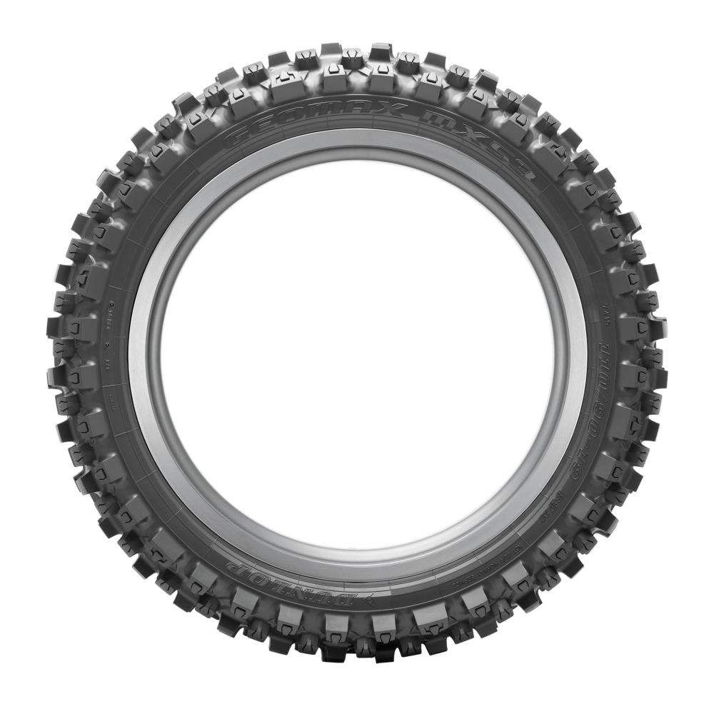 DUNLOP GEOMAX MX53 70/100-10 MID/HARD REAR TYRE