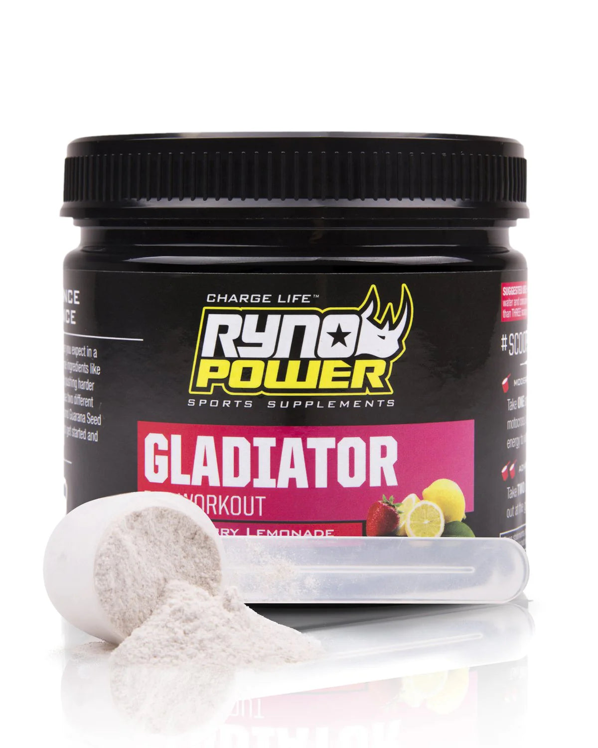 RYNO POWER GLADIATOR STRAWBERRY LEMONADE PRE-WORKOUT