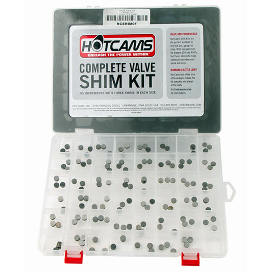 HOT CAMS 4 STROKE VALVE SHIM KIT 7.48MM