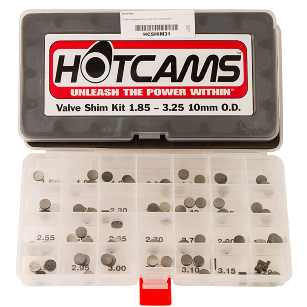 HOT CAMS 4 STROKE VALVE SHIM KIT 10.00MM