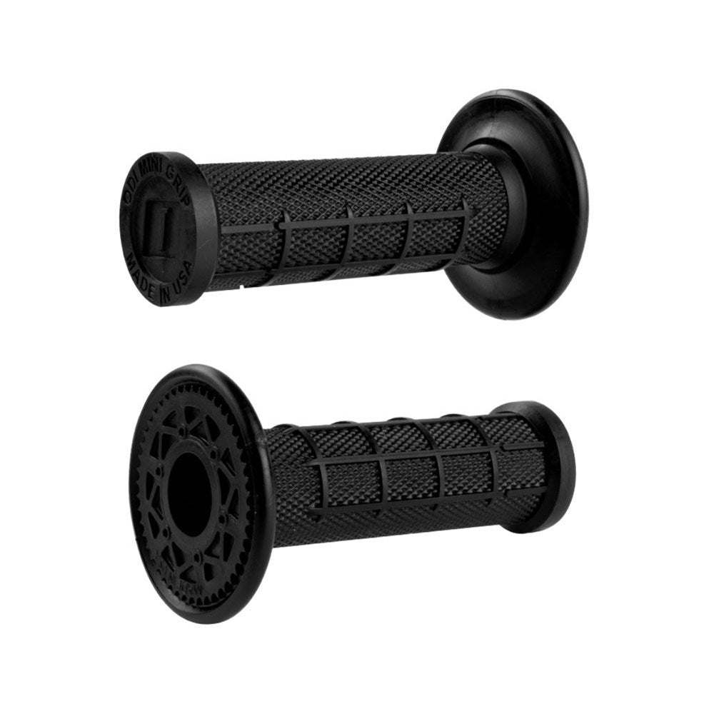 ODI HALF WAFFLE MINI MX BLACK GRIPS