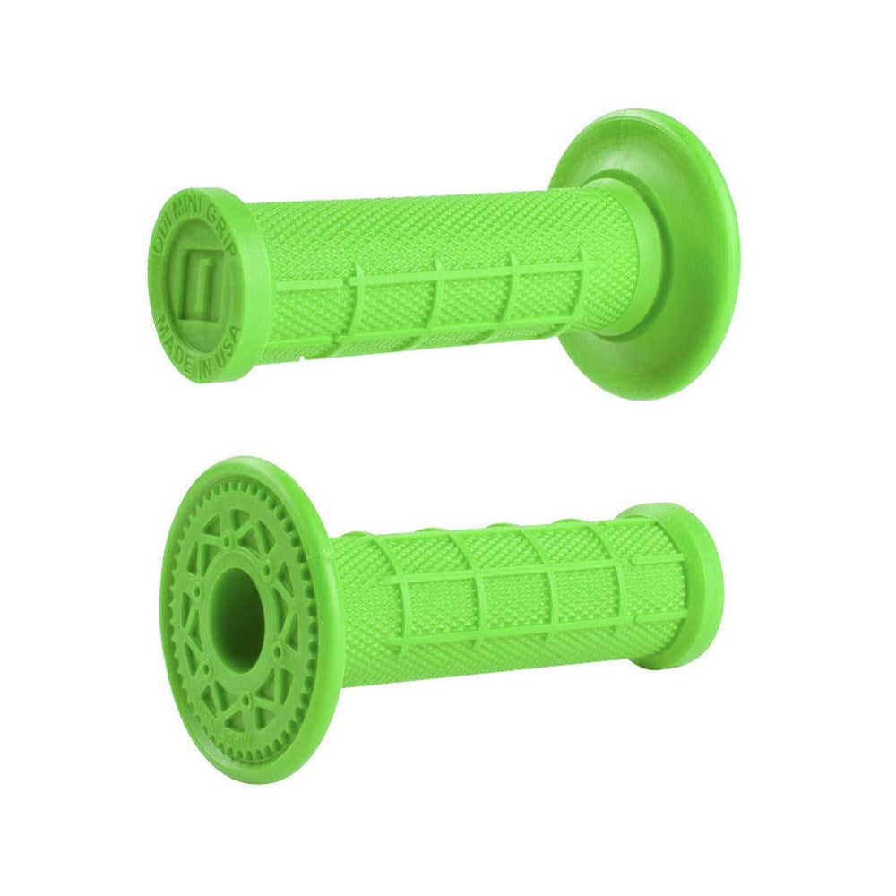 ODI HALF WAFFLE MINI MX GREEN GRIPS