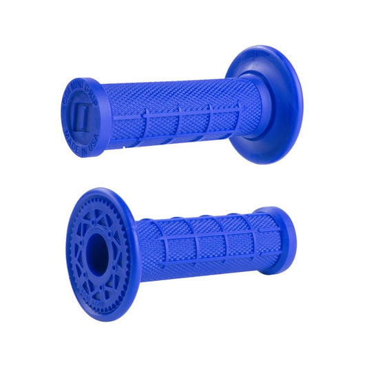 ODI HALF WAFFLE MINI MX BLUE GRIPS