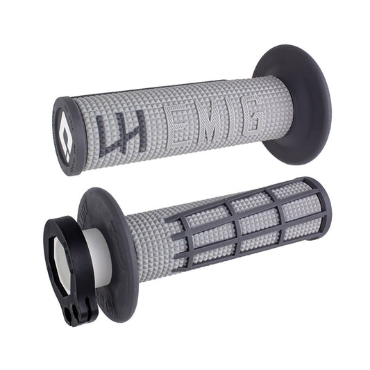 ODI V2 EMIG 2.0 LOCK ON GRIPS 2T / 4T GREY/GRAPHITE