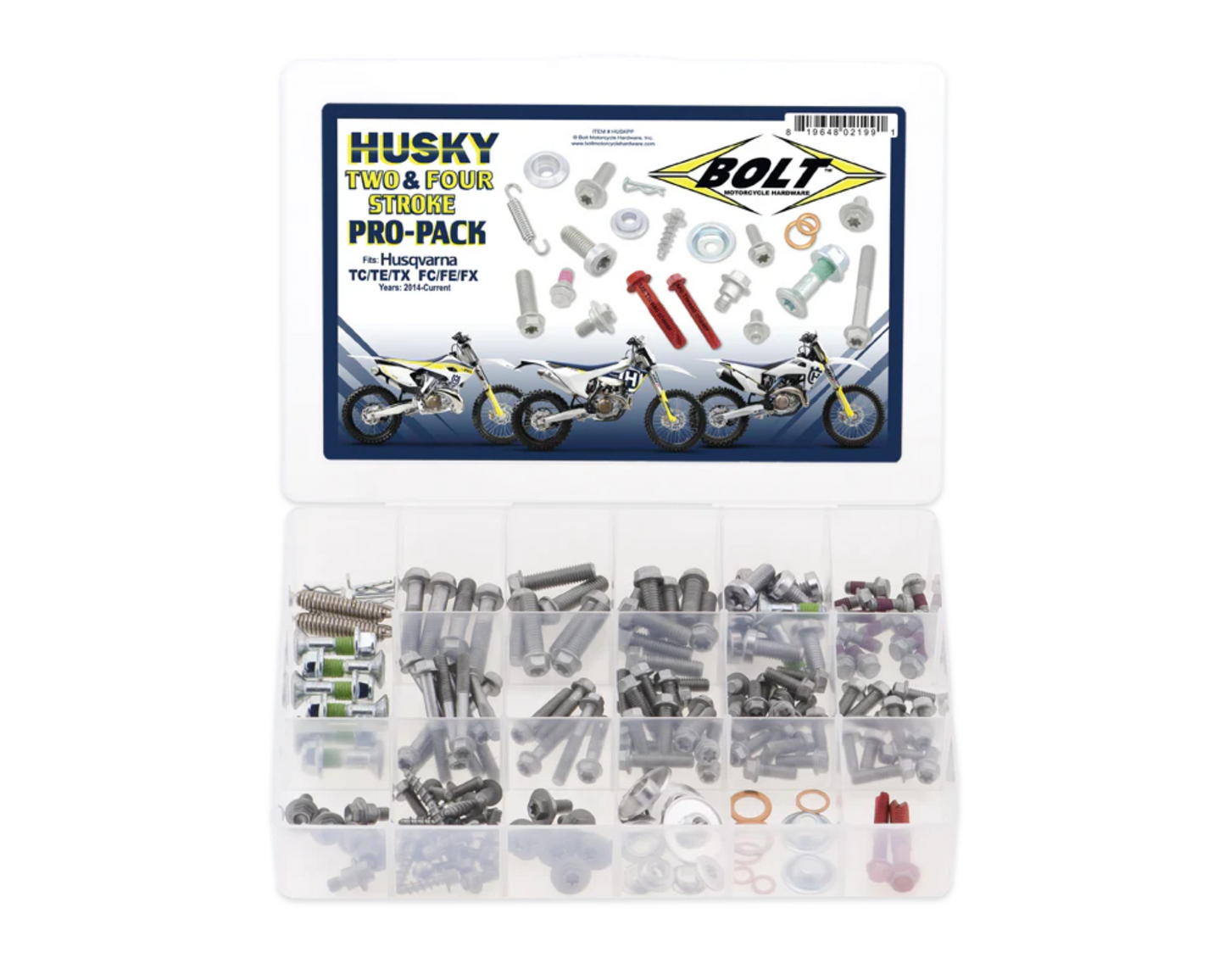 BOLT HARDWARE HUSQVARNA 2T/4T 14-25 PRO PACK HARDWARE KIT