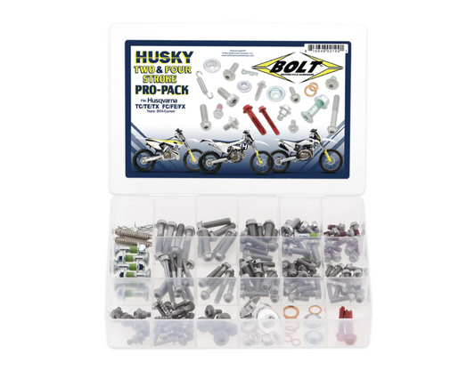 BOLT HARDWARE HUSQVARNA 2T/4T 14-25 PRO PACK HARDWARE KIT