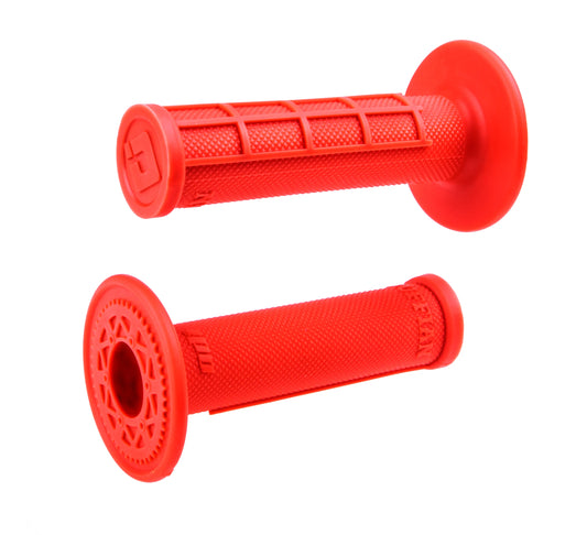 ODI HALF WAFFLE SLIP ON GRIPS RUFFIAN FLURO ORANGE