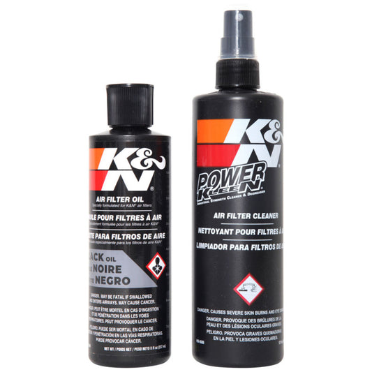 K&N AIR FILTER RECHARGE KIT (SQUEEZE) BLACK AIR FILTER OIL