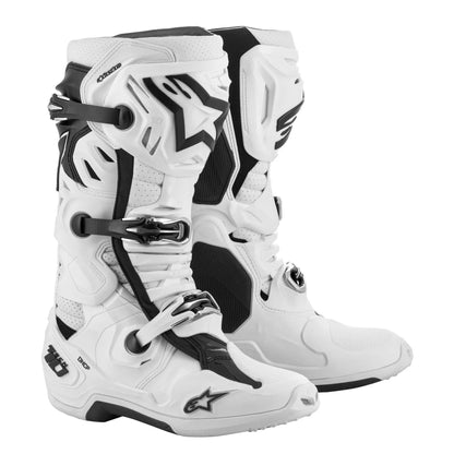 ALPINESTARS 2024 TECH 10 SUPERVENTED WHITE BOOTS