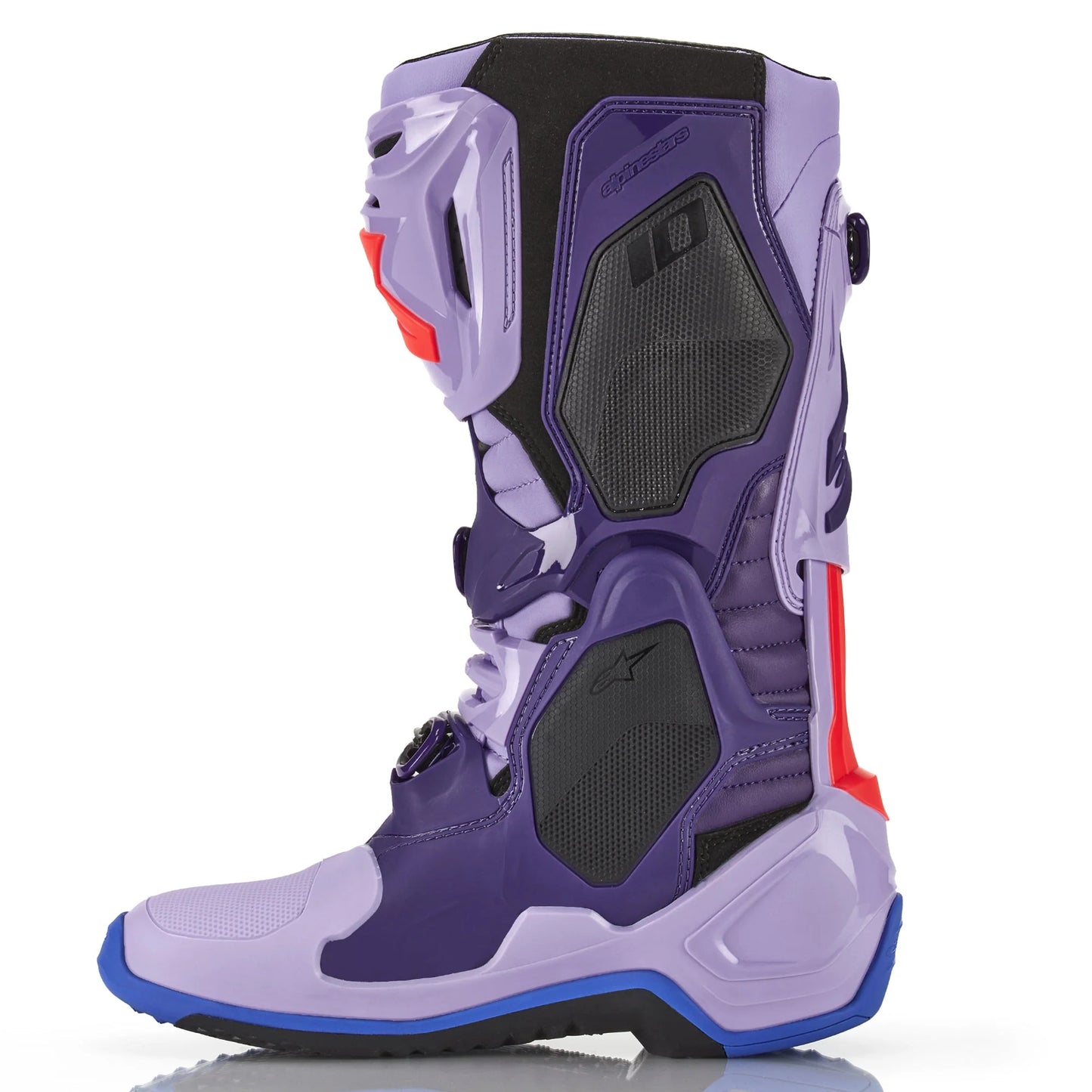 ALPINESTARS 2023 LE SUPERTECH LASER TECH 10 VIOLET/LAVANDER BOOTS