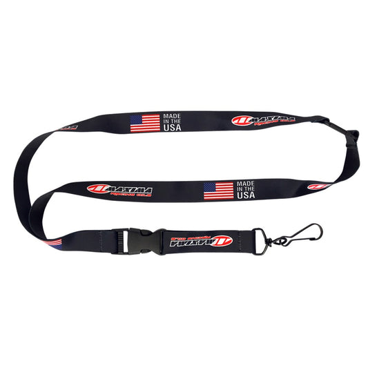 MAXIMA LANYARD BLACK/RED