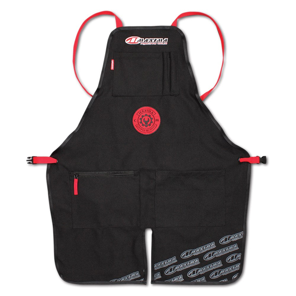 MAXIMA MECHANIC APRON BLACK/RED