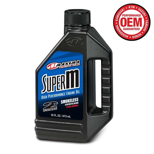 MAXIMA SUPER M SMOKELESS 2T PREMIX 473ML 2 STROKE OIL