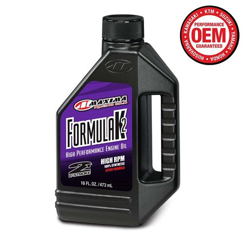 MAXIMA FORMULA K2 RACING PREMIX 2T 473ML 2 STROKE OIL