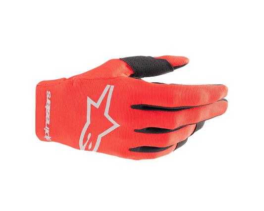 ALPINESTARS 2024 RADAR MARS RED/SILVER GLOVES