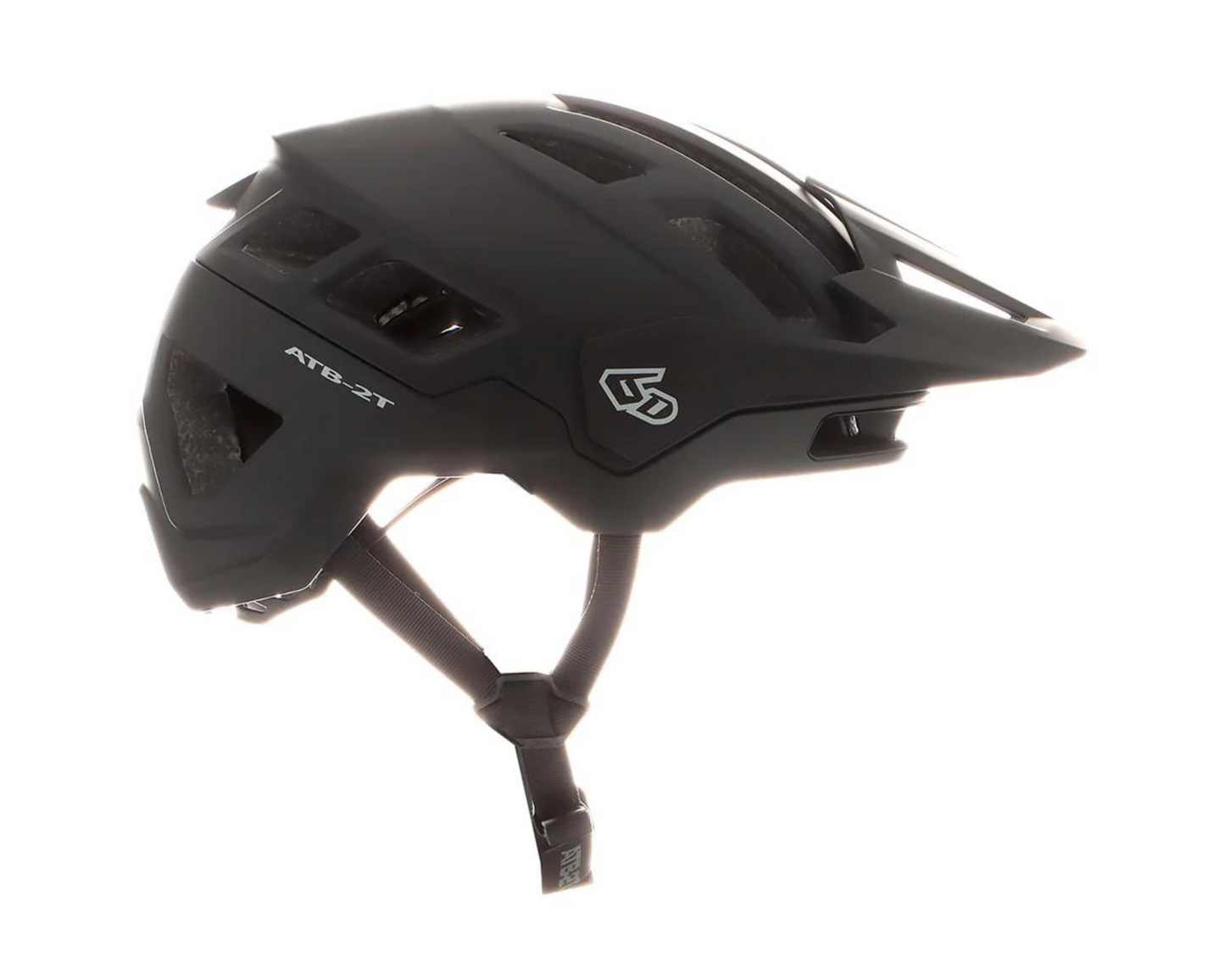 6D ATB-2T ASCENT MATTE BLACK HELMET