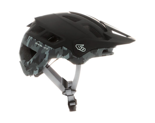 6D ATB-2T ASCENT MATTE BLACK/CAMO HELMET