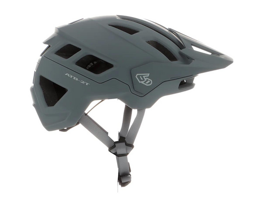 6D ATB-2T ASCENT MATTE GREY HELMET