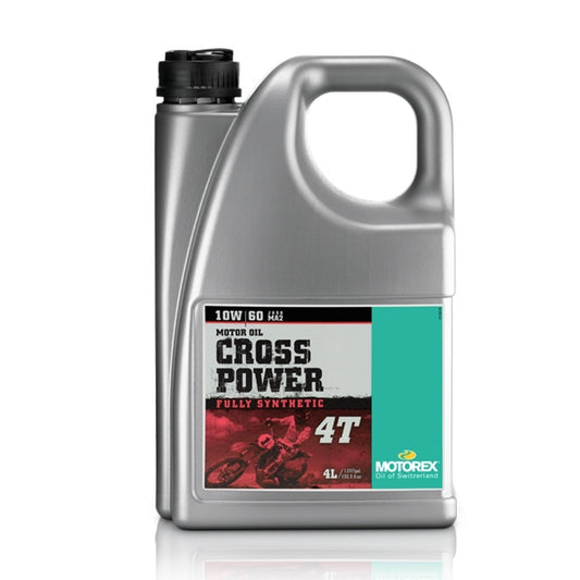 MOTOREX CROSS POWER 4T 10W60 4L 4 STROKE OIL