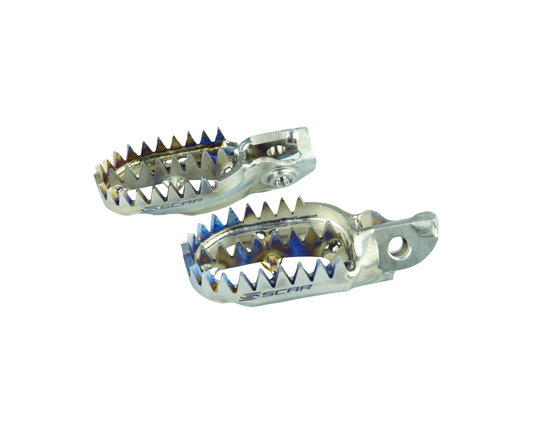 SCAR TITANIUM GRIPPER FOOTPEGS BETA RR 20-24