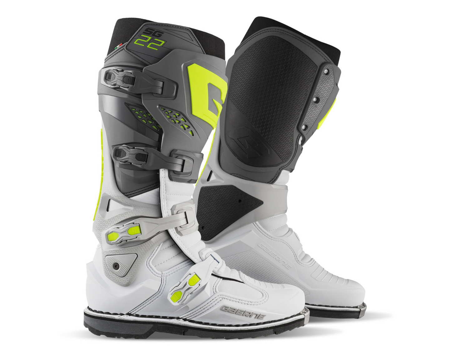 GAERNE 2024 SG22 ANTHRACITE/WHITE/GREY BOOTS