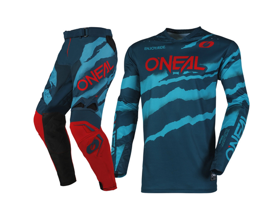 ONEAL 2025 HARDWEAR WILD BLUE/TEAL GEAR SET