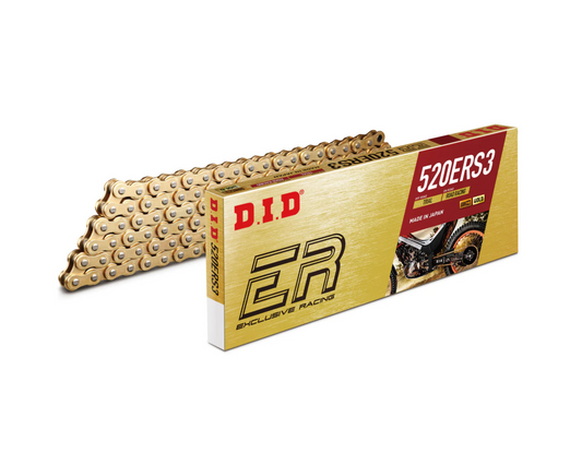 DID 520ERS3 120L GOLD TRAILS RACE CHAIN