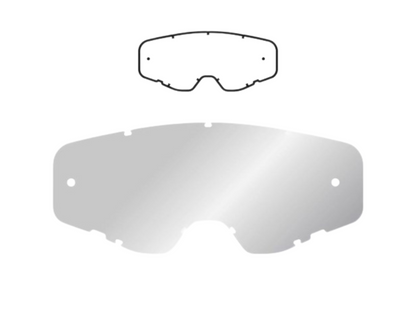 ARMOR VISION IMPACT LENS SPY FOUNDATION TEAR OFF CLEAR