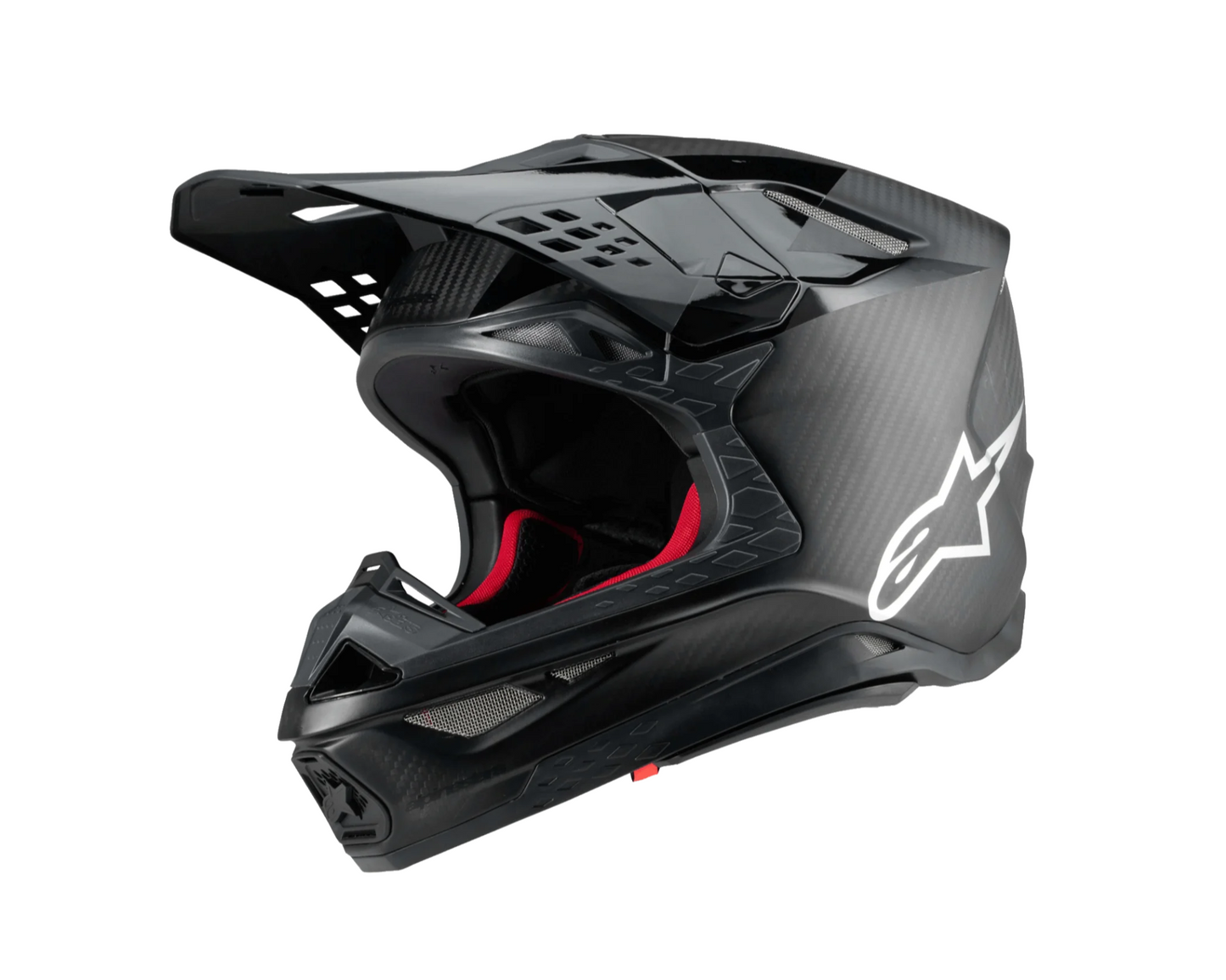 ALPINESTARS 2025 S-M10 FAME BLACK CARBON HELMET