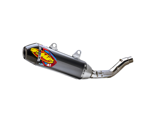 FMF YAMAHA WR250F 20-22 FACTORY 4.1 RCT STAINLESS STEEL SLIP-ON WITH CARBON END CAP