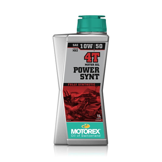 MOTOREX POWER SYNT 4T 10W50 1L 4 STROKE OIL