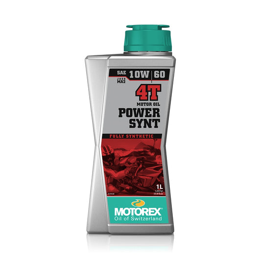 MOTOREX POWER SYNT 4T 10W60 1L 4 STROKE OIL