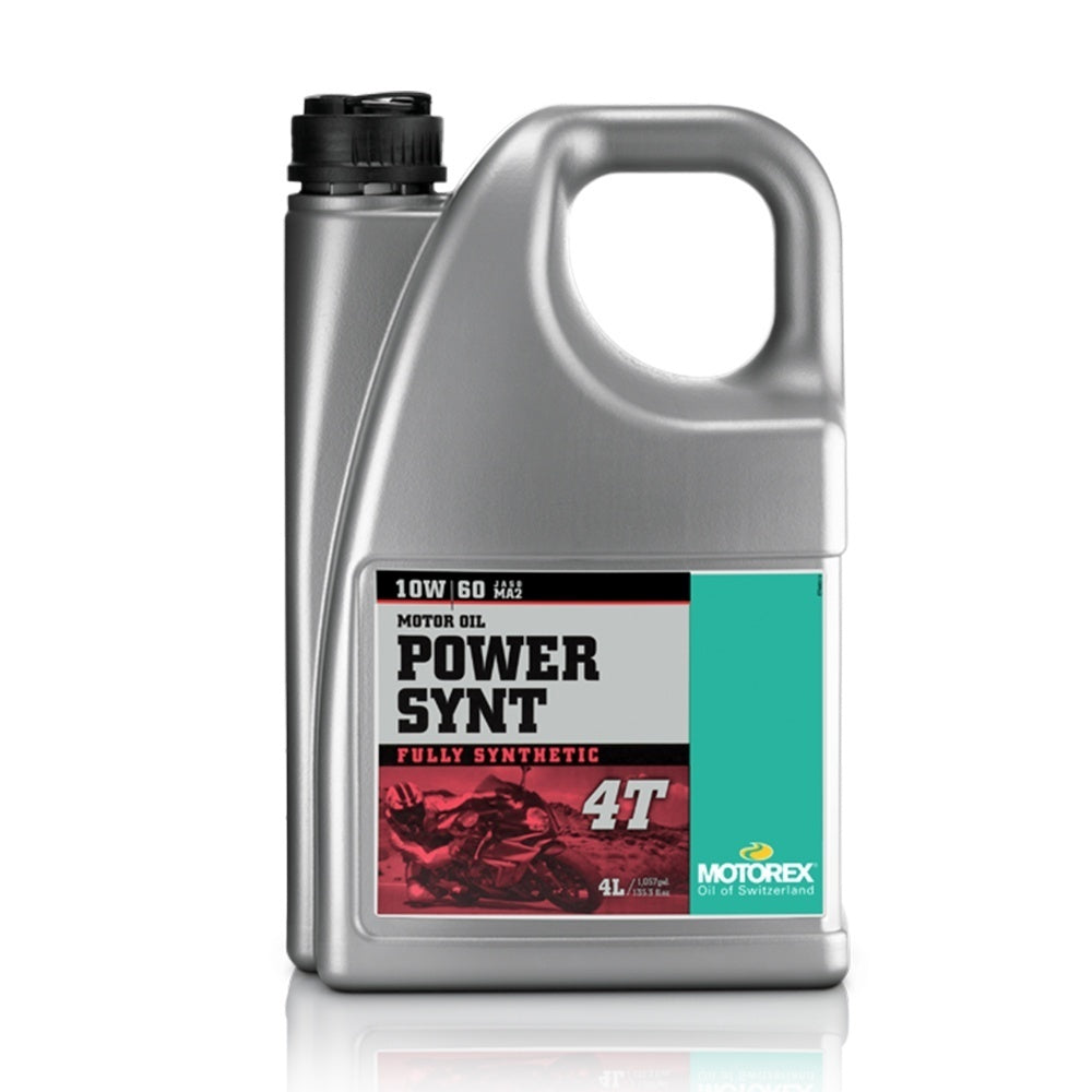 MOTOREX POWER SYNT 4T 10W60 4L 4 STROKE OIL