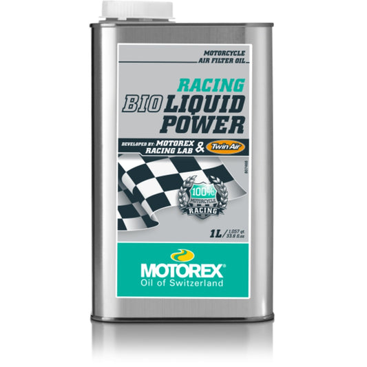 MOTOREX RACING BIO LIQUID AIR FILTER OIL 1L