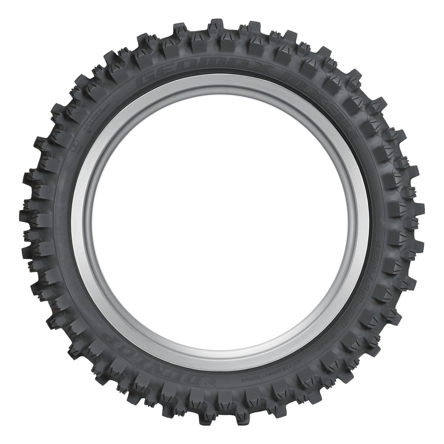 DUNLOP GEOMAX MX34 120/90-19 MID/SOFT REAR TYRE